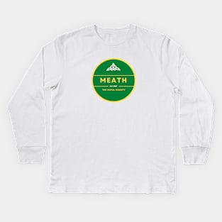 Meath, County and GAA Colours Kids Long Sleeve T-Shirt